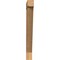 Ekena Millwork Traditional Block Smooth Bracket, Western Red Cedar, 3 1/2"W x 26"D x 34"H BKT04X26X34TRA05SWR - alternate 3